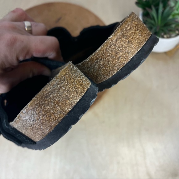 Birkenstock Boston Clogs Suede Brown Size 42/11L/9M - Picture 11 of 13